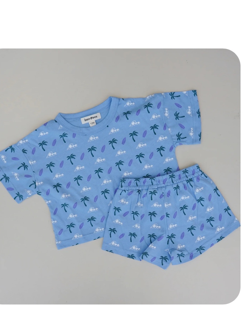 Indy & Pippa Blue Tropical NWT